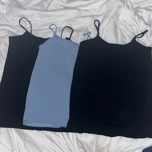 3 Motherhood Maternity scoop neck tank tops size small